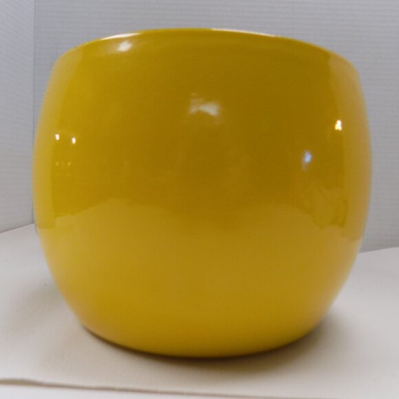 MCM DANSK Kobenstyle Yellow Enamel Tall Bowl Jens Quistgaard IHQ France Retro - Picture 8 of 12